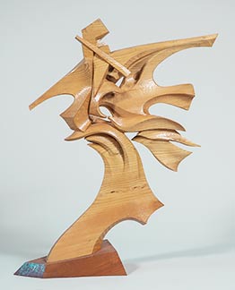 Sea Dancer, wood sculpture
