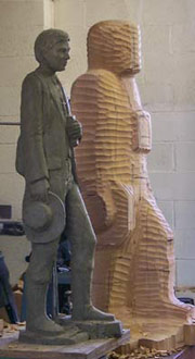 Roughing out the figure