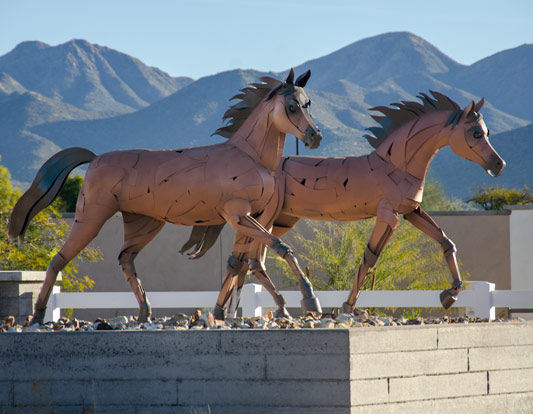 Steel horses