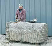 Granite block