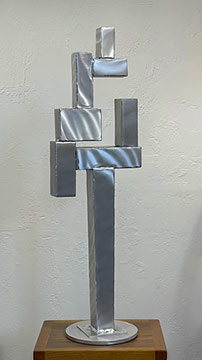 Aluminum sculpture