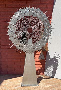 Stainless steel sculpture