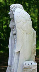 Angel, side view