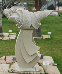 The Dream, limstone carving