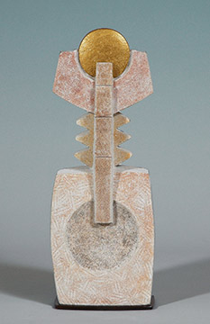 Musician No. 1, limestone sculpture