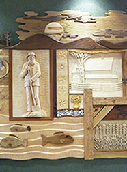 Mural, center